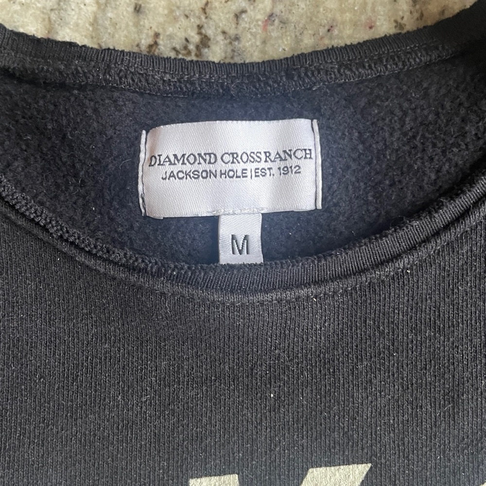 Diamond Cross Ranch Jackson Hole Sweatshirt Custom! - Picture 2 of 4